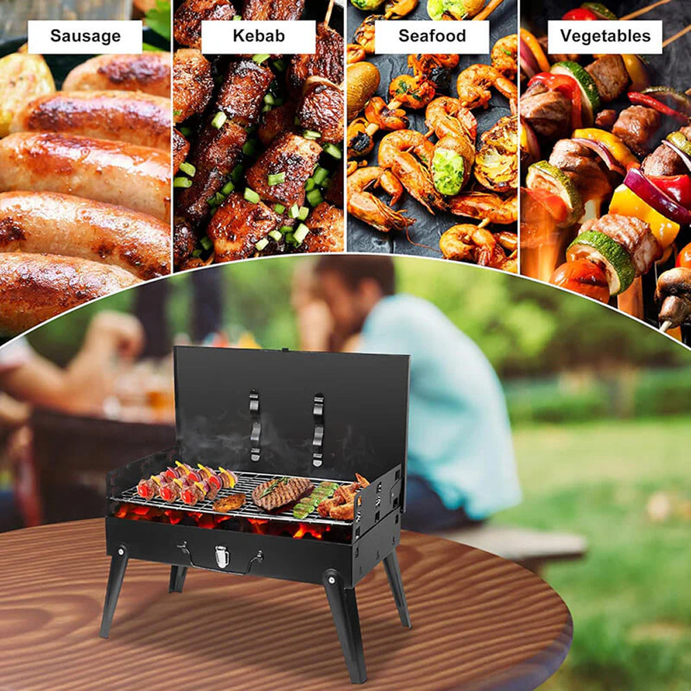 Foldable Grill for Outdoor Cooking