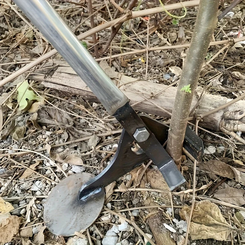 Manual Root Extractor for Versatile Vegetable and Field Use - Corn, Cotton, Eggplant & Chili