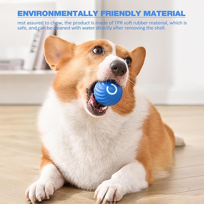 Interactive Dog Play Ball for Engaging Fetch Games
