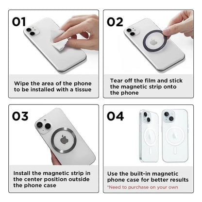 Magnetic Power Companion | Portable Wireless Charger for iPhones