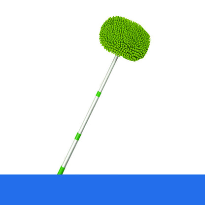 Extendable Car Cleaning Mop 57–115 cm | Scratch-Free Microfiber Head | Lightweight & Sturdy | Extra Mop Included