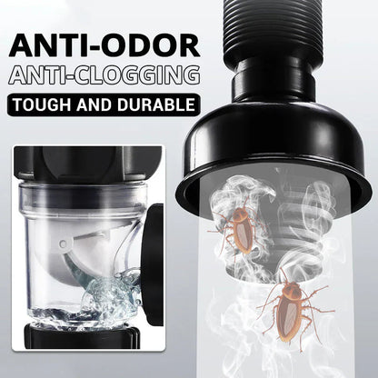 Buy One Get One Free | Odor and Clog Resistant Drain Pipes for Sinks