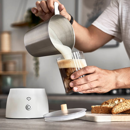 Ultimate Milk Frother with 4 Versatile Functions | Hot & Cold Foam, Milk, and Hot Chocolate