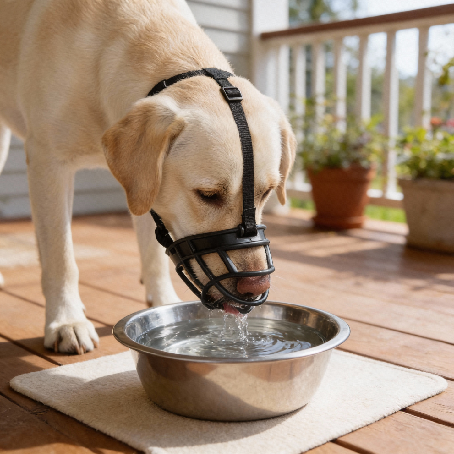 Dog Muzzle with Secure Fit - Comfortable and Safe for Pets