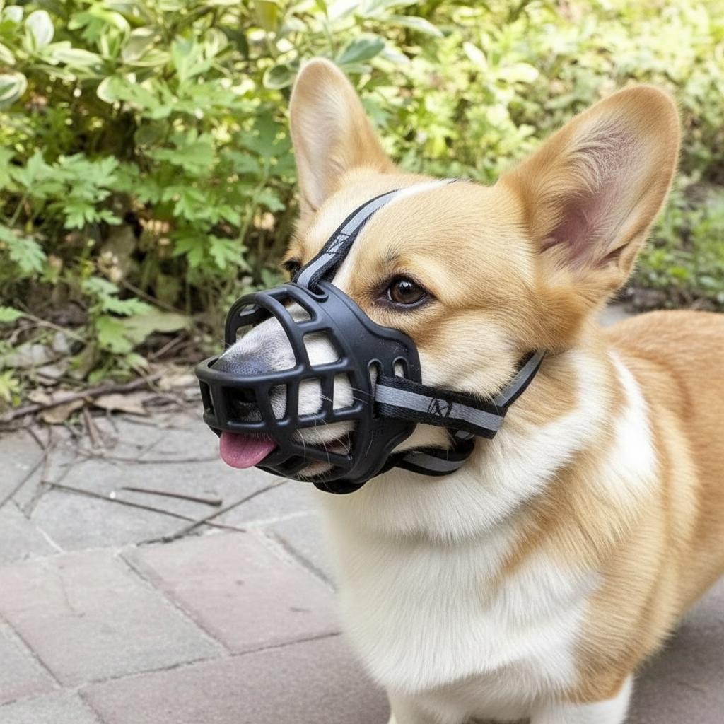 Dog Muzzle with Secure Fit - Comfortable and Safe for Pets