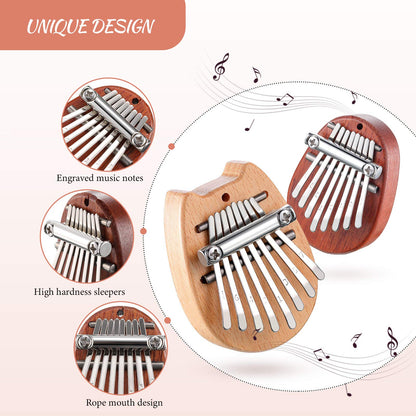 Pocket-Sized Melody Maker: 8-Key Thumb Piano