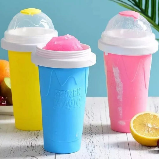 Frosty Beverage Chiller – Enjoy Perfectly Frozen Drinks Anytime, No Blender Needed