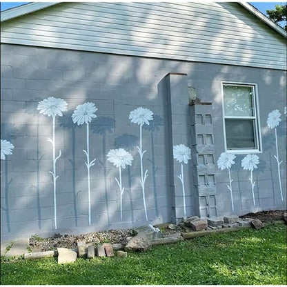 Floral Stencils for Fences and Walls | Customizable Patterns