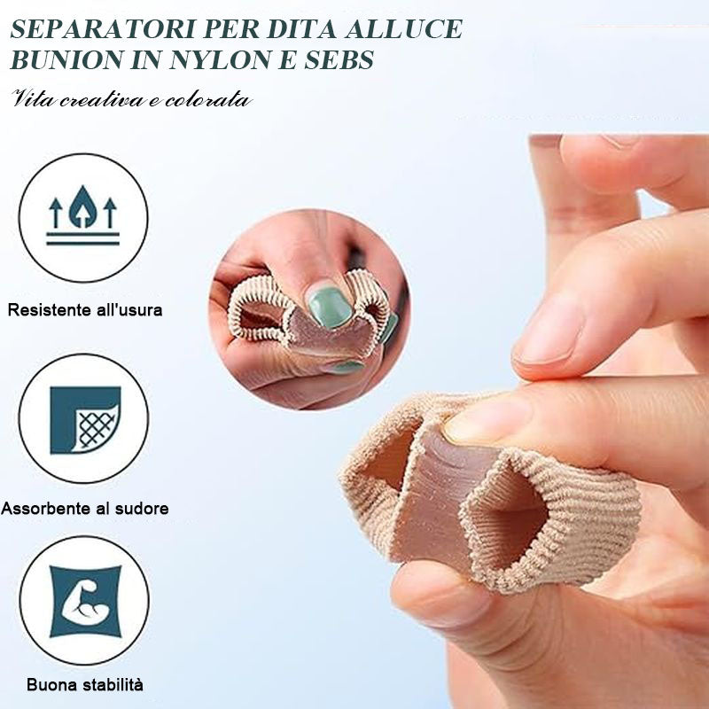 Instant Relief for Hallux Valgus with Comfortable Toe Correction