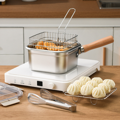 Smart Cooking Set for Efficient Space Saving and Quick Meal Prep