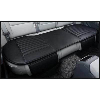 Bamboo Charcoal Car Seat Cushion - Odor Absorbing Leather Design for All Seasons