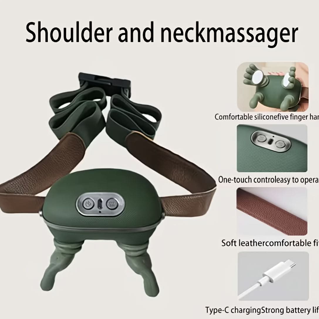 Portable Massager for Trapezius Relief