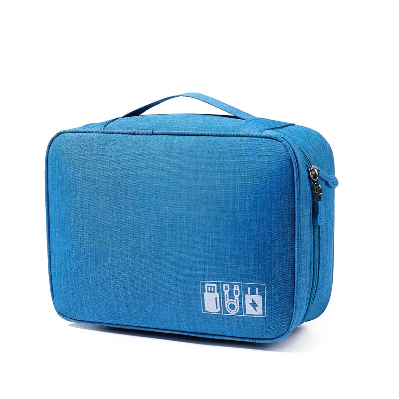 Electronic Organizer Bag | Waterproof | Portable for Travel | Storage for Cables & Accessories