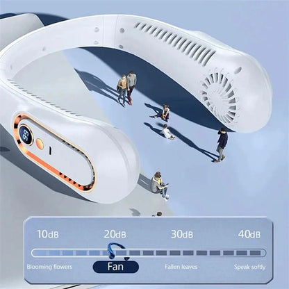Digital Neck Fan for Cooling