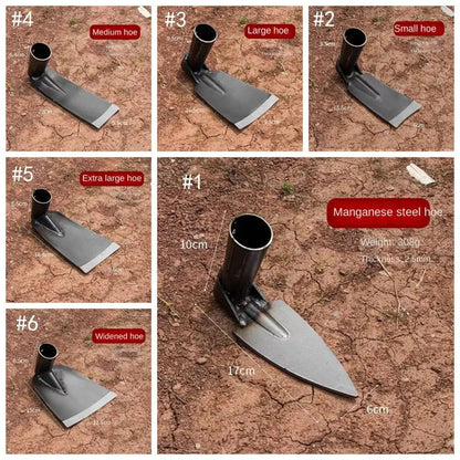 Garden Hoe for Weeding and Soil Cultivation | Durable Steel Tool for Vegetable and Flower Beds
