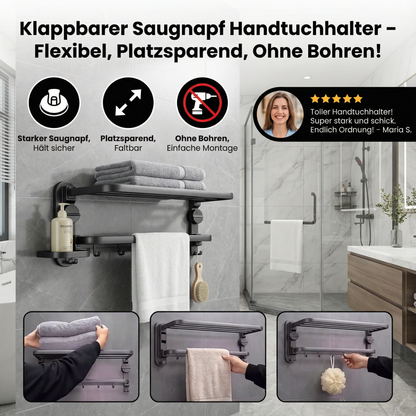 Instant Bathroom Clutter Removal Without Drilling