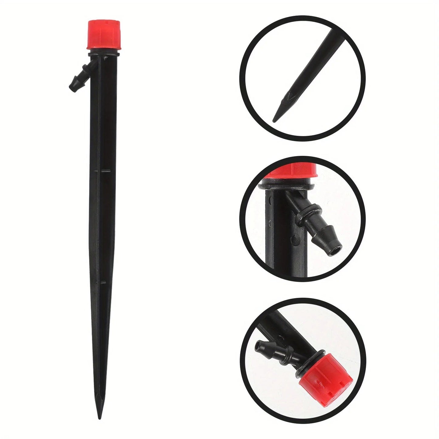 360-Degree Spray Nozzle Set with 30 Pieces | Adjustable Garden & Greenhouse Irrigation | Compatible with 4/7 mm Hoses | Accessories