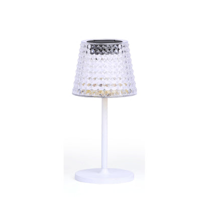 Solar Projection Lamp with Crystal Design