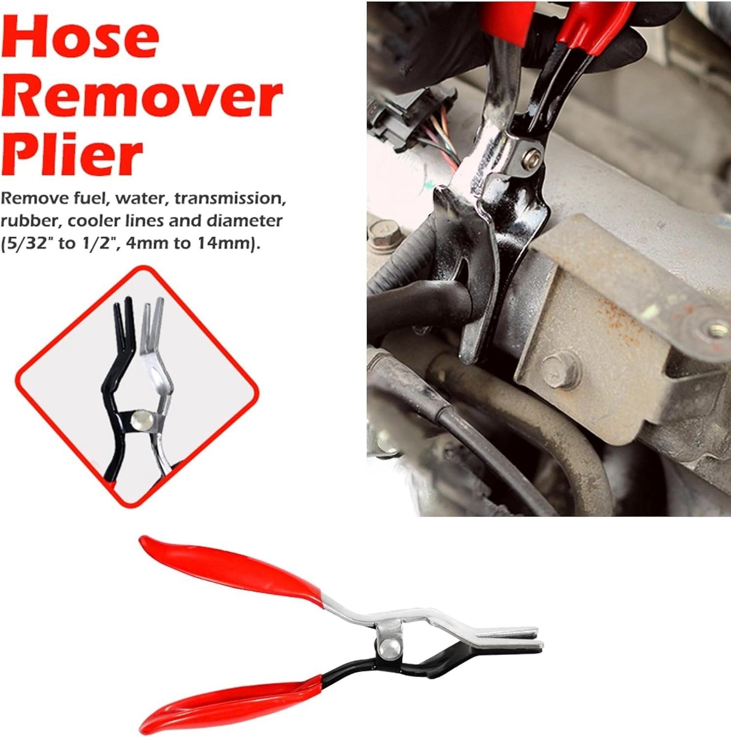 4-Piece Hose Clamp Tool Kit | Essential Automotive Repair Set