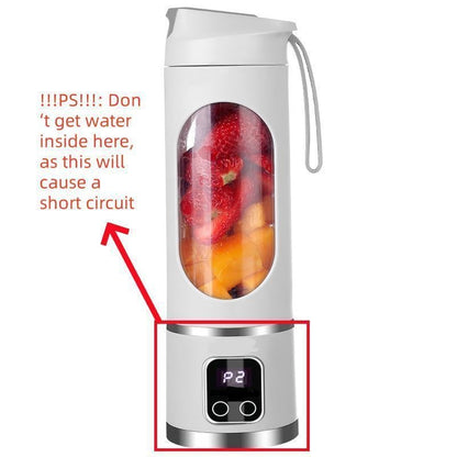 Smart Juicer Blender with Leak-Proof Design and LED for Smoothies and Baby Food