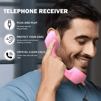 Radiation-Free Phone Calls with Crystal Clear Sound