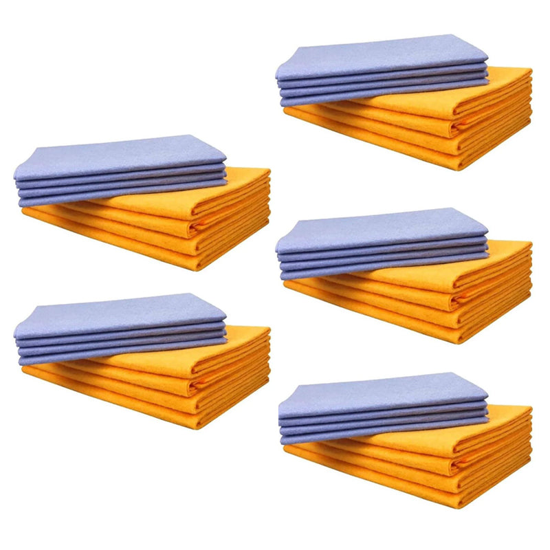 Versatile Absorbent Cleaning Cloths - 8 Pack for Every Task