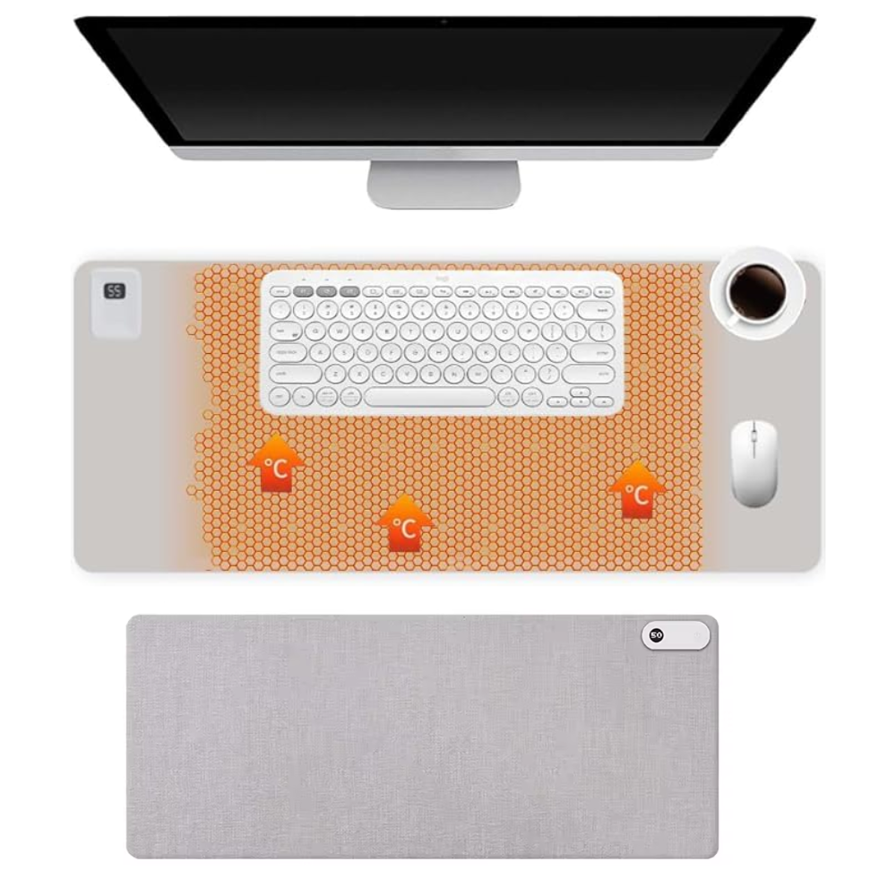 Desk Heater Mat - Stay Cozy and Productive with Instant Warmth
