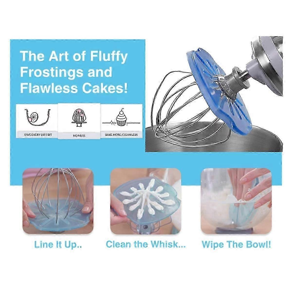 Effortless Whisk Cleaning Tool for Always Spotless Bowls