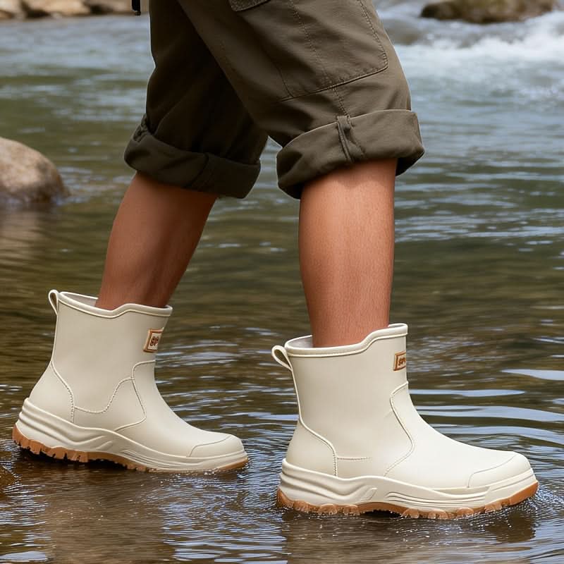 Ankle Rain Boots for Outdoor Use - Waterproof Footwear