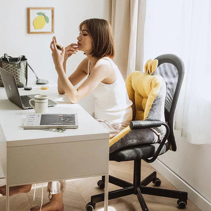 Comfort Seat Cushion for Pain-Free Sitting with Back and Tailbone Relief