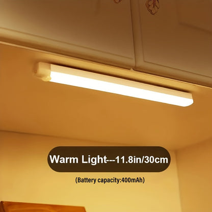 Indoor Cabinet and Wardrobe Light Strip with Rechargeable Motion Sensor