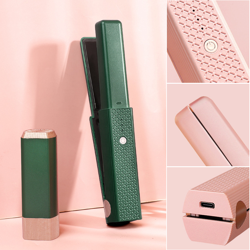 Versatile Cordless Hair Straightener and Curler
