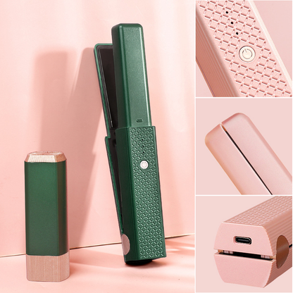 Versatile Cordless Hair Straightener and Curler