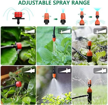 Smart Drip Irrigation System AquaFlow | Adjustable Nozzles & Easy Setup | Save Up to 70% Water