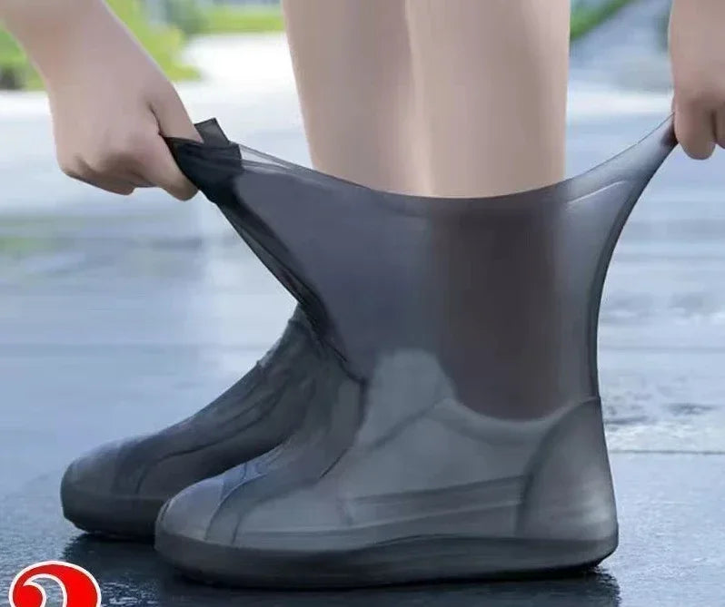 Silicone Waterproof Shoe Covers | Reusable & Slip-Resistant | Fits Sizes 34-45 | Outdoor Weather Protection
