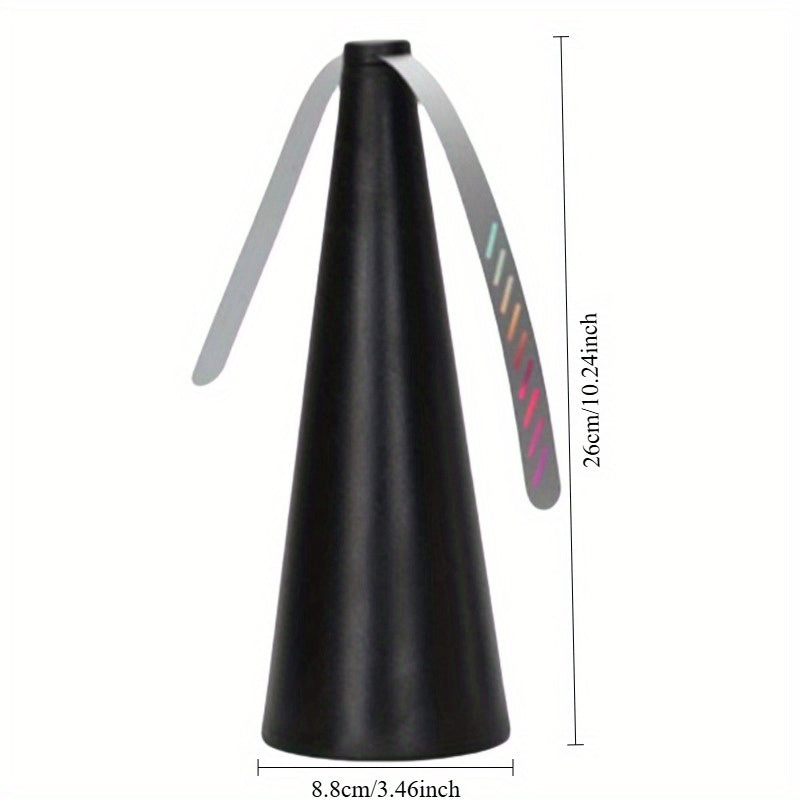 Portable Battery-Operated Outdoor Fan for Mosquito and Fly Control