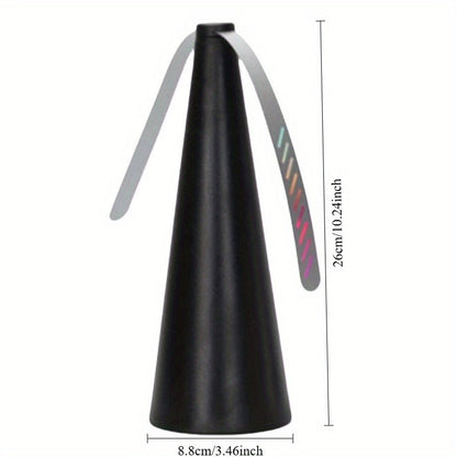 Portable Battery-Operated Outdoor Fan for Mosquito and Fly Control