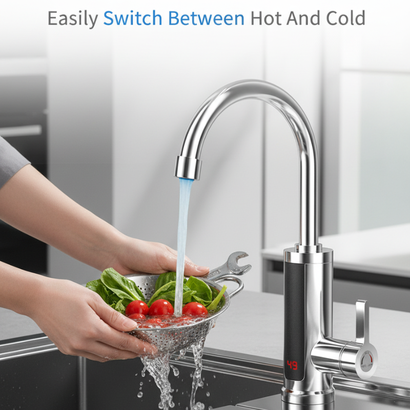 Instant Hot Water on Demand for Faster Kitchen Tasks