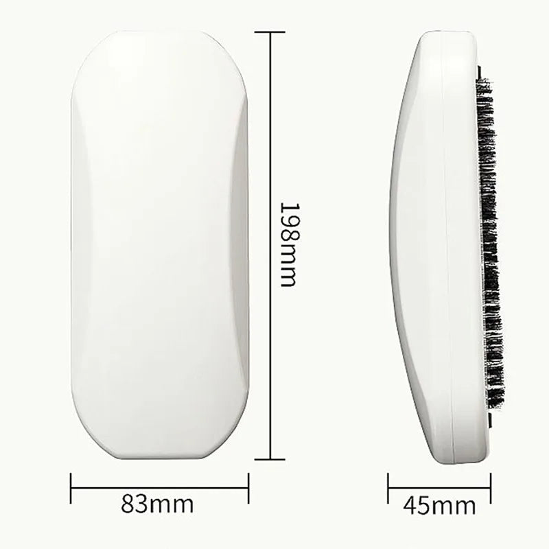 Multi-Functional Dust Brush for Removing Lint and Crumbs from Surfaces