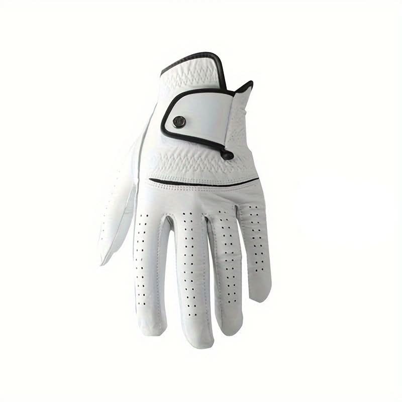 Left Hand Sheepskin Golf Glove for Enhanced Grip