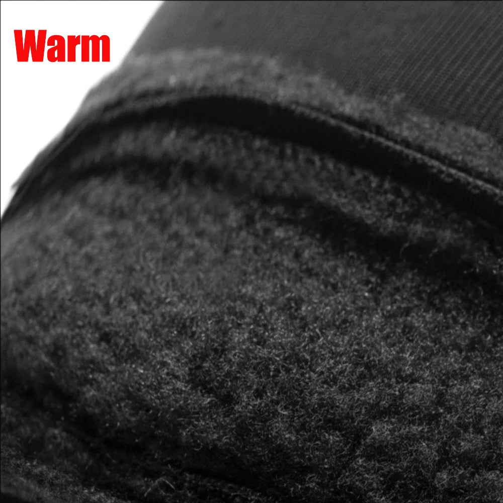 Waterproof and Windproof Winter Gloves with Foldable Fingertips - Touchscreen Compatible - Sizes M to XL