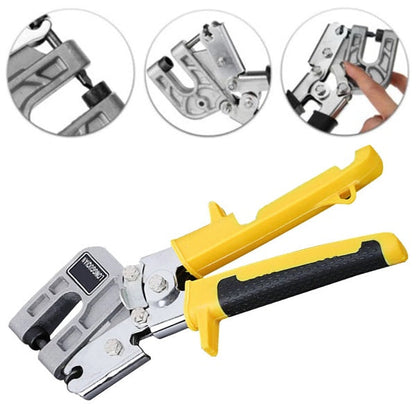 Effortless Metal Connector Tool | One-Handed Crimping Pliers