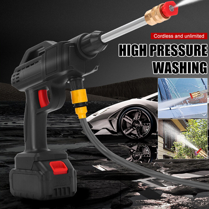 Portable High Pressure Spray Gun - Cordless 600W Water Shooter