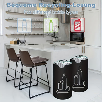 115L Expandable Storage Container for Laundry & Recycling
