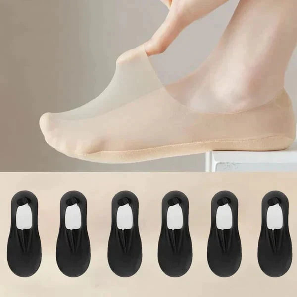 Lightweight Ice Silk Socks | Breathable & Invisible Design