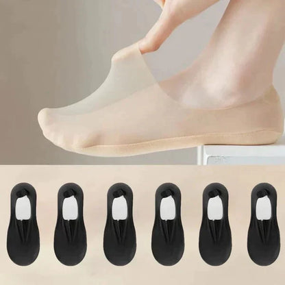 Lightweight Ice Silk Socks | Breathable & Invisible Design