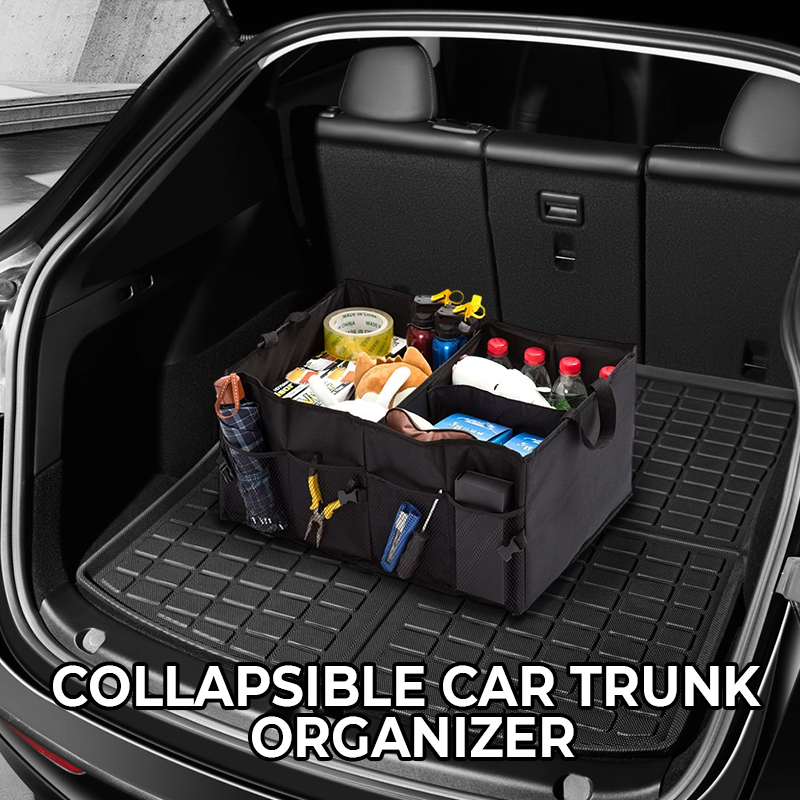 Trunk Organizer - Instantly Transform Your Car Boot into Neat Storage