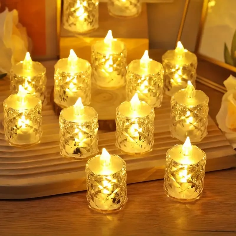 1+1 FREE | LumiCrysta – Safe, Stunning Candlelight Atmosphere Without Flames
