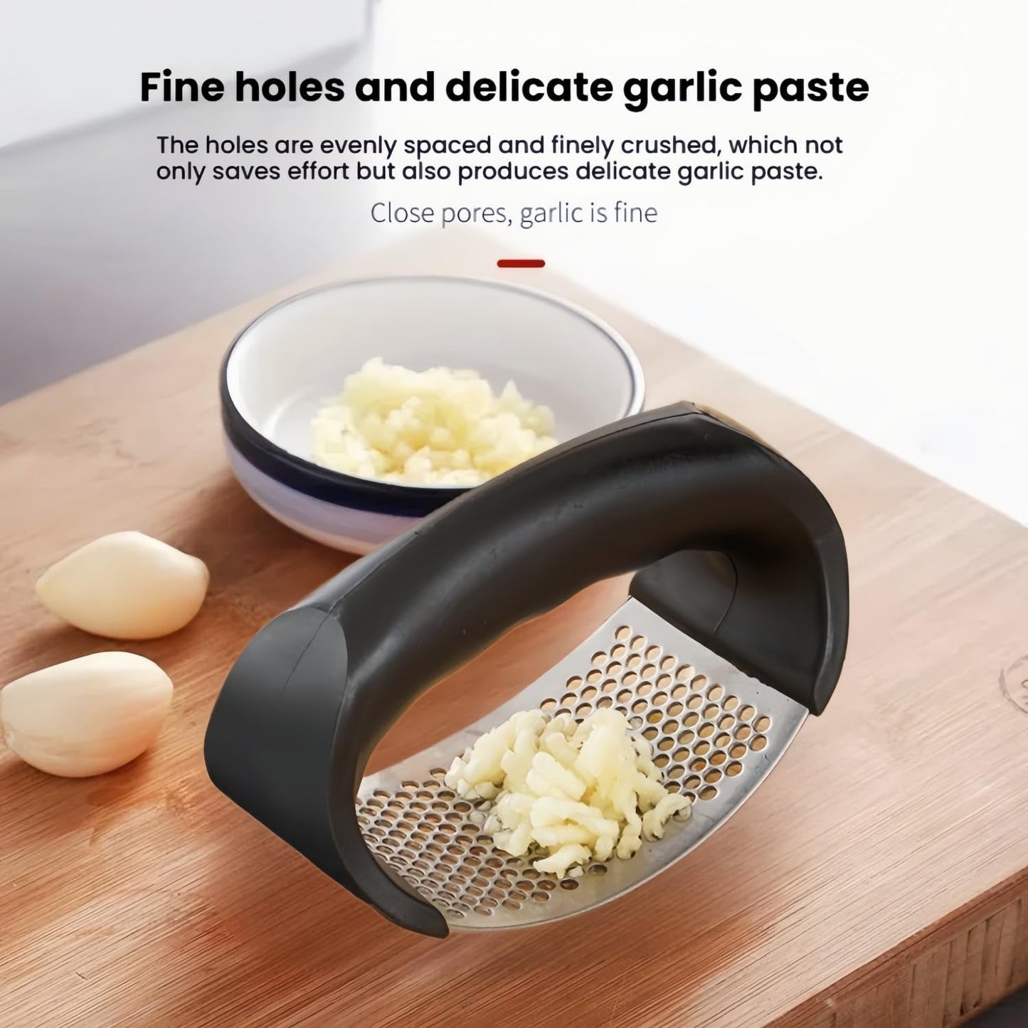 AromaMaster Garlic Press – Effortless Flavor at Your Fingertips
