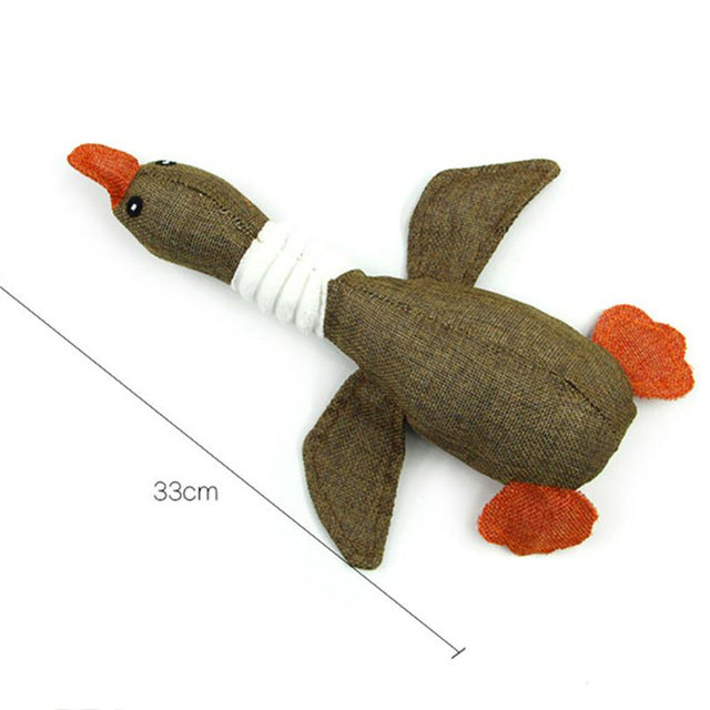 Stuffed Toy of a Pet Goose